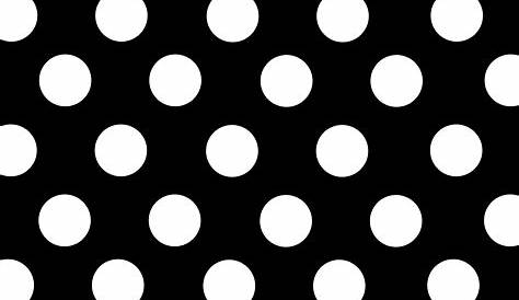 Free Black And White Polka Dot Wallpaper, Download Free Black And White