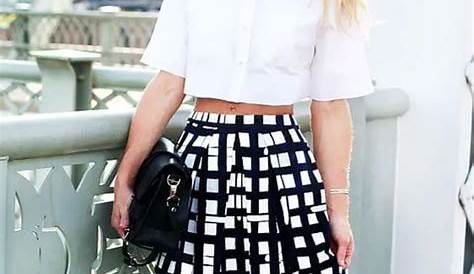 Black And White Skirt Outfit Spring s Here Are Some Of The