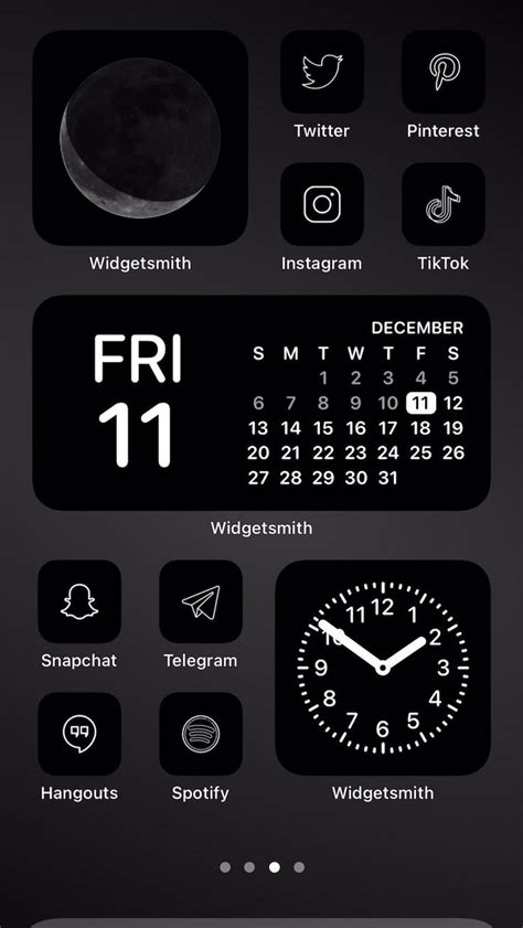 Black And White Aesthetic Widget Marked by Magic