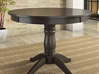 20002230 Black Table Base Dining Height (28")