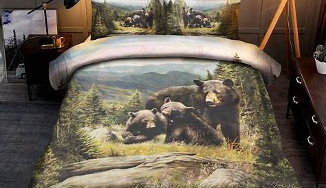 Black Bear Bedroom Decor