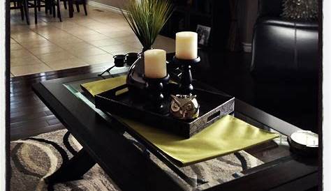 Black Coffee Table Decor Ideas