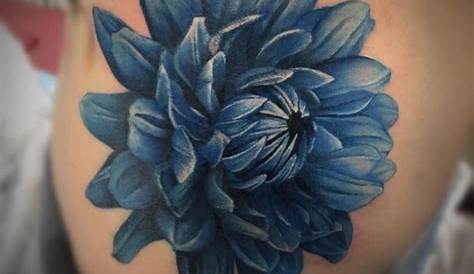 Black Dahlia Flower Tattoo Idalias Salon
