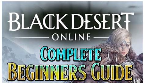 Beginners Guide to Black Desert Online - YouTube