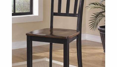 Black Dining Chairs Ashley Furniture Valraven Room Chair HomeStore With Images