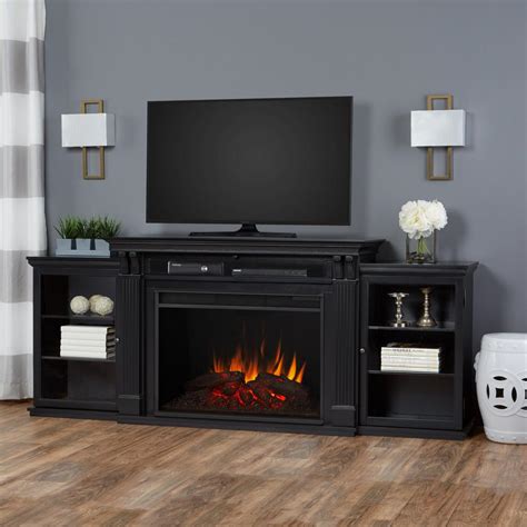 Black Entertainment Center With Fireplace: A Stylish And Functional Addition To Your Living Space