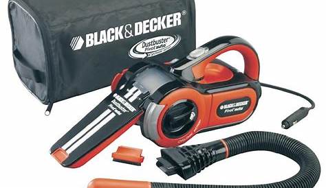 Black Et Decker Dustbuster Pivot 12v & PAV1205 Auto Vacuum