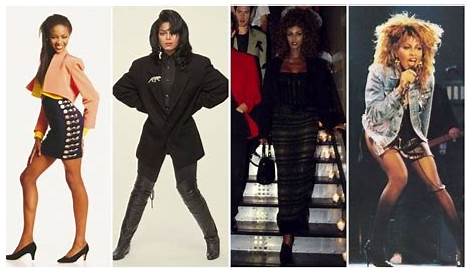 Black Fashion Trends 80s