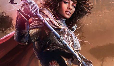 Pin on Black Female Fantasy Characters