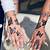 black female hand tattoos