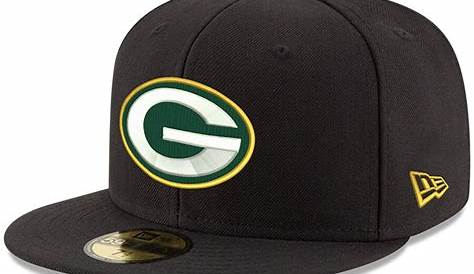 New Era Green Bay Packers Black on Black Low Profile 59FIFTY Fitted Hat