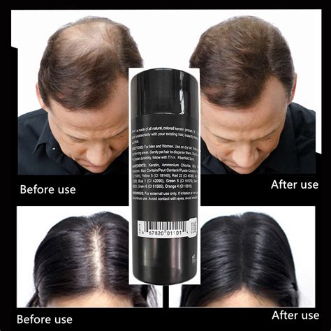 Black Hair Fibers: The Solution To Thinning Hair