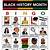 black history month bingo printable