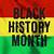 black history month flag