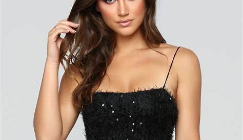 Black Hoco Dress Sparkly Cómo Usar Glitter En Tus Outfits Si Tienes