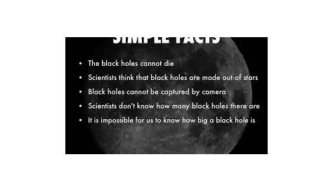 Black Hole Interesting Facts You Didn't Know About s