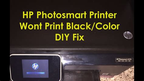 Solved Won't print black ink, tried all the steps online to diagnos