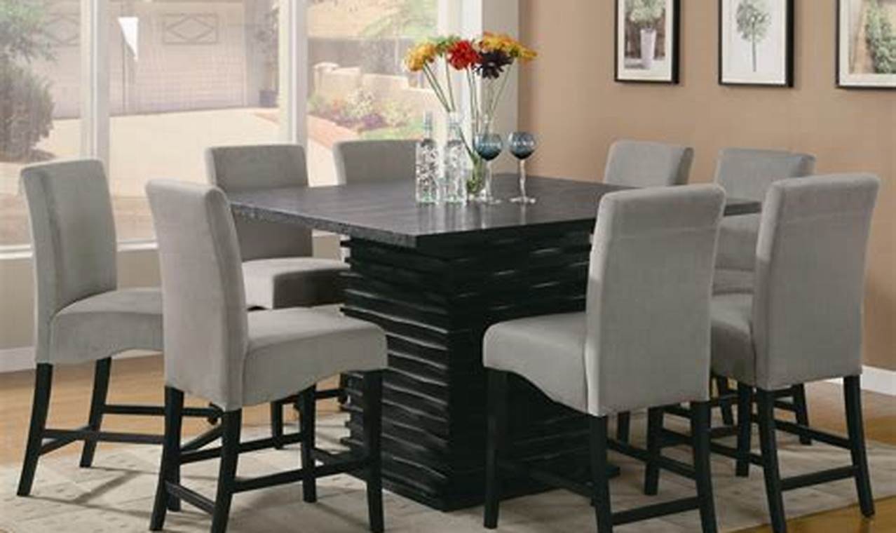 Black Kitchen Table Set with Bench: A Timeless Classic for Your Dining Space
