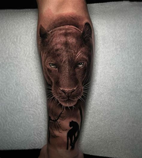 Inspirational Black Leopard Tattoo Designs References