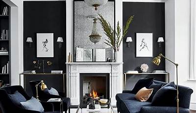 Black Living Room Decor