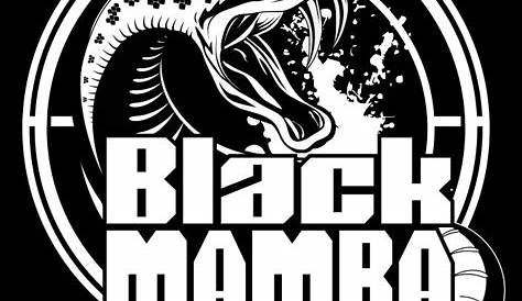 Black Mamba Snake Logo s