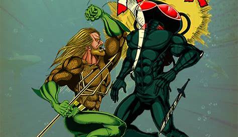 FANART Aquaman vs Black Manta by Lucas Meyer DC_Cinematic