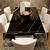 black marble dining room table