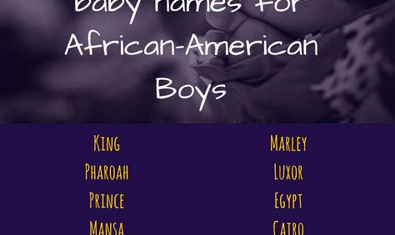 Black Names That Start With N
