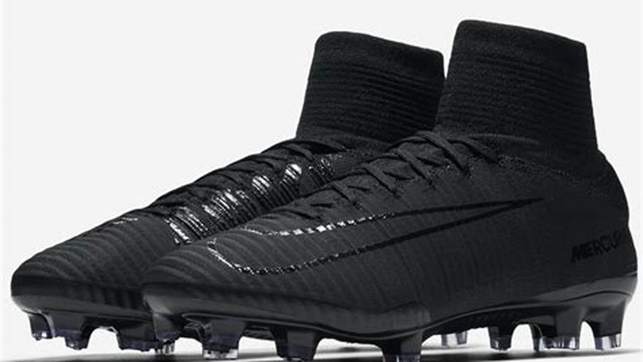 Black Nike Football Boots