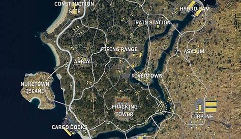 COD Black Ops 4 Full Map Revealed For Blackout Battle
