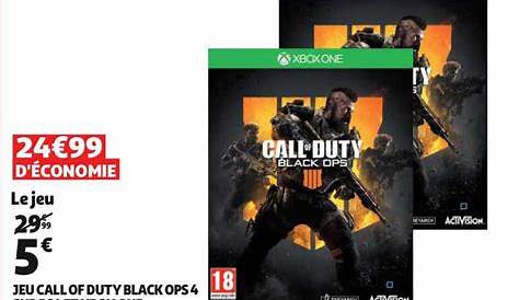 Black Ops 4 Prix Auchan Call Of Duty OPS Pro Edition (PS) Jeux PS