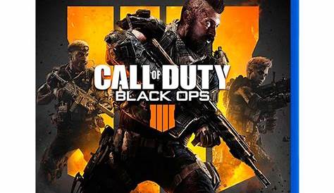 Black Ops 4 Ps4 Boite Call Of Duty (Sony PlayStation , 2018