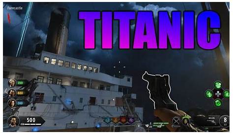 Black Ops 4 Zombies On The Titanic Finding The Artifact Youtube