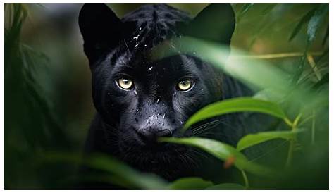 Black Panther Animal 4k Hd Wallpaper Ultra HD Background Image