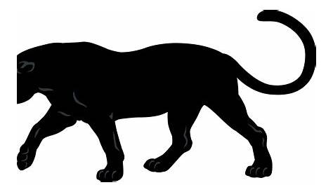 Cartoon Black Panther Animal Clipart Full Size Clipart