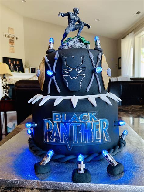 Unleash Your Inner Wakandan With These Delicious Black Panther Cake Ideas