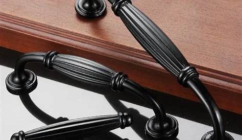 Black Pipe Cabinet Handles Industrial Style Furniture Handle Barn Sliding Wooden