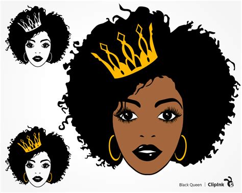 Free African American Queen Svg 869 SVG PNG EPS DXF File