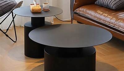 Black Round Coffee Tables