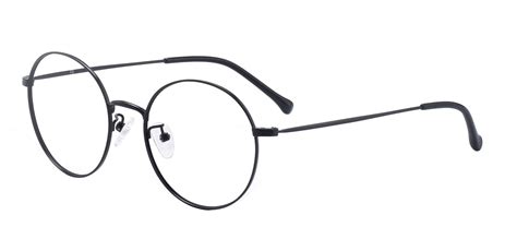 Seymour Round Prescription Glasses Black Men's Eyeglasses Payne