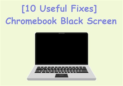 black screen chromebook
