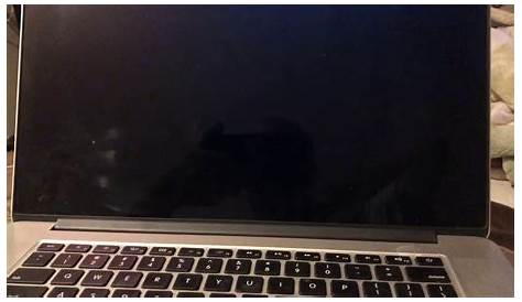 macbook pro Black screen of death with question mark
