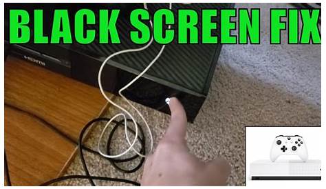 Black Screen Of Death Xbox One X Fix!!! YouTube