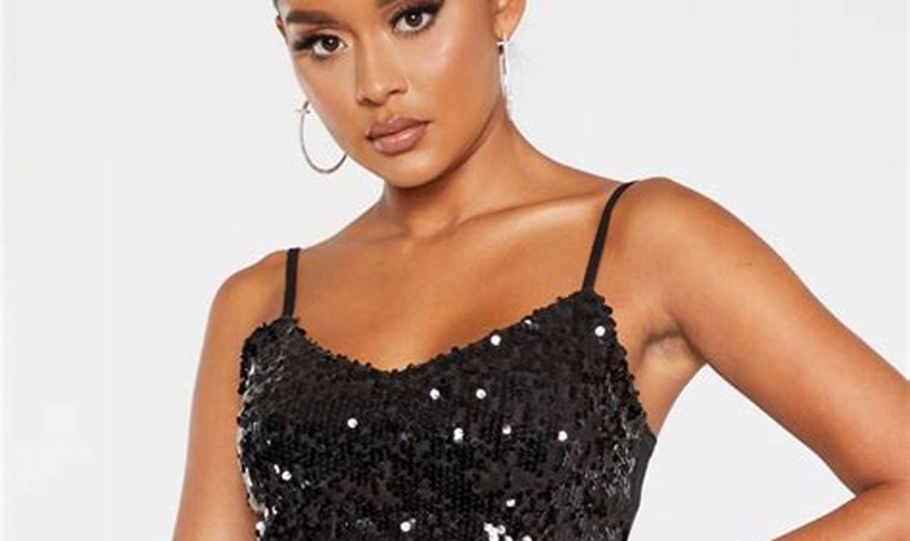 Unveiling the Allure of Black Sequin Crop Tops: Discoveries and Insights