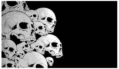 [72+] Black Skull Wallpaper | WallpaperSafari.com