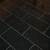 black sparkle high gloss floor tiles