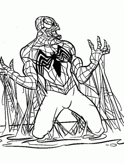 Black Spiderman Coloring Pages: A Fun Way To Unleash Your Creativity