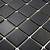 black square porcelain tiles