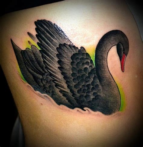 The Best Black Swan Tattoo Designs References