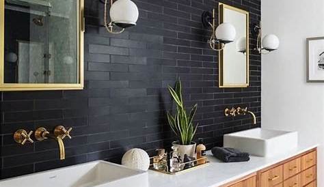 Black Tile Backsplashes Done Right | Centsational Style